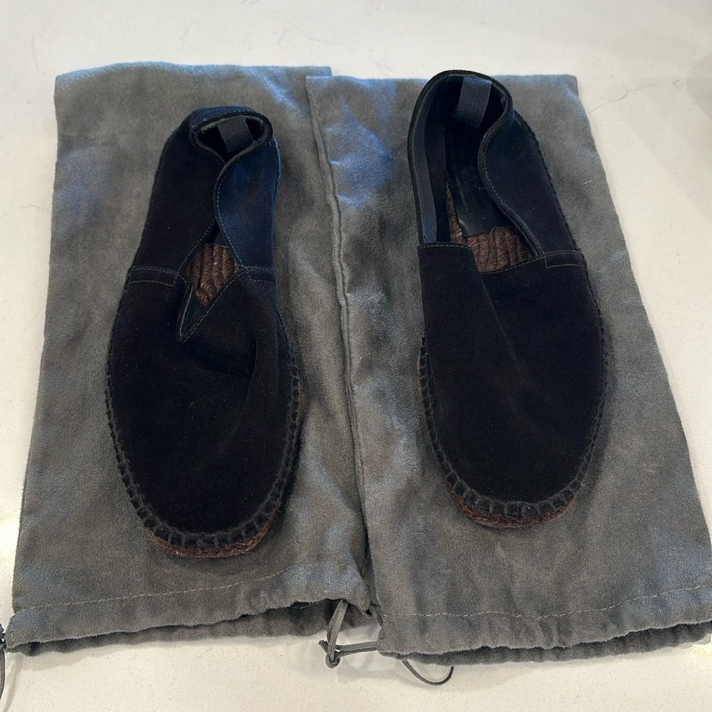 Tom Ford - SUEDE BARNES ESPADRILLE